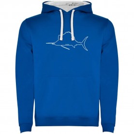 суичър,мъжки,пуловери,kruskis,sailfish,two,colour,hoodie,royal,blue,white,(blue)