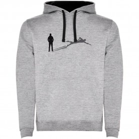 суичър,мъжки,пуловери,kruskis,shadow,swim,two,colour,hoodie,heather,grey,black,(grey)
