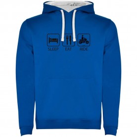 суичър,мъжки,пуловери,kruskis,sleep,eat,and,ride,two,colour,hoodie,royal,blue,white,(blue)