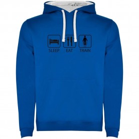 суичър,мъжки,пуловери,kruskis,sleep,eat,and,train,two,colour,hoodie,royal,blue,white,(blue)