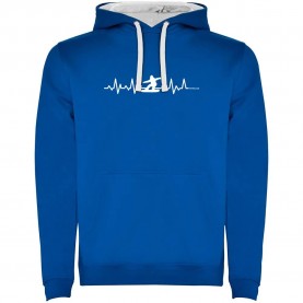 суичър,мъжки,пуловери,kruskis,snowboarding,heartbeat,two,colour,hoodie,royal,blue,white,(blue)