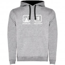 суичър,мъжки,пуловери,kruskis,surf,problem,solution,surf,two,colour,hoodie,heather,grey,black,(grey)