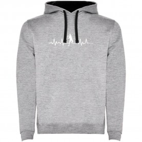 суичър,мъжки,пуловери,kruskis,tennis,heartbeat,two,colour,hoodie,grey,(heather,grey,black)