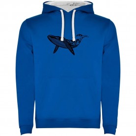 суичър,мъжки,пуловери,kruskis,whale,tribal,two,colour,hoodie,royal,blue,white,(blue)