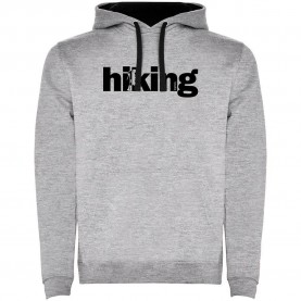 суичър,мъжки,пуловери,kruskis,word,hiking,two,colour,hoodie,heather,grey,black,(grey)