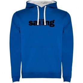 суичър,мъжки,пуловери,kruskis,word,sailing,two,colour,hoodie,royal,blue,white,(blue)