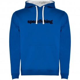 суичър,мъжки,пуловери,kruskis,word,spearfishing,two,colour,hoodie,royal,blue,white,(blue)