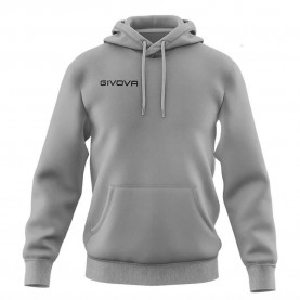 Суичър Givova Hoodie - Grey (Grey) суичър,детски,блузи,givova,hoodie,grey,(grey)