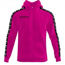 Блуза Givova Band full zip sweatshirt - Pink (Pink) блуза,детски,блузи,givova,band,full,zip,sweatshirt,pink,(pink)