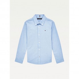 риза,с,дълъг,ръкав,детски,ризи,tommy,hilfiger,oxford,long,sleeve,shirt,blue
