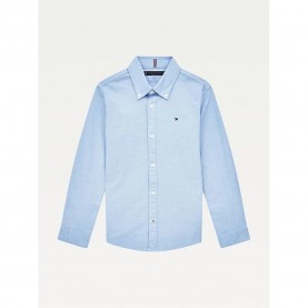 риза,с,дълъг,ръкав,детски,ризи,tommy,hilfiger,oxford,long,sleeve,shirt,blue,(calm,blue)