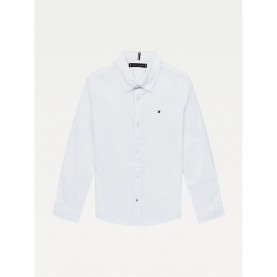 риза,с,дълъг,ръкав,детски,ризи,tommy,hilfiger,oxford,long,sleeve,shirt,white