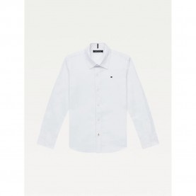 риза,с,дълъг,ръкав,детски,ризи,tommy,hilfiger,solid,long,sleeve,shirt,white,(white)