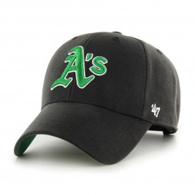 шапка,с,козирка,всички,шапки,47,mlb,oakland,athletics,sure,shot,mvp,snapback,cap,black,(black)