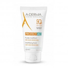 козметика,за,защита,от,слънце,aderma,fluide,matifiant,spf50+,40ml,sunscreen,white
