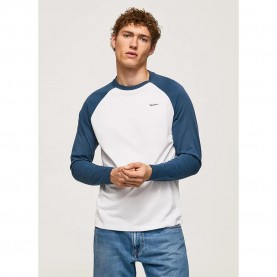 тениска,мъжки,тениски,pepe,jeans,raidan,long,sleeve,t,shirt,blue