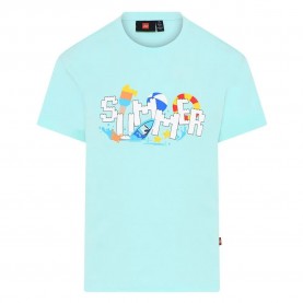 Тениска Lego wear Taylor short sleeve T-shirt - Blue (Light Turquise 16) тениска,мъжки,тениски,дамски,тениски,lego,wear,taylor,short,sleeve,t,shirt,blue,(light,turquise,16)