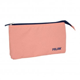 канцеларски,принадлежности,milan,5,pocket,1918,collection,pencil,case,pink