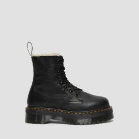 обувки,мъжки,боти,dr,martens,jadon,faux,fur,lined,platform,boots,black