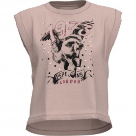 тениска,дамски,тениски,pepe,jeans,bianca,sleeveless,t,shirt,pink,(ash,rose)