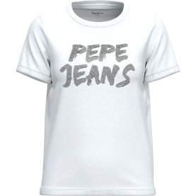 тениска,дамски,тениски,pepe,jeans,bria,short,sleeve,t,shirt,white