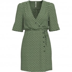 рокля,дамски,поли,и,рокли,pepe,jeans,funia,short,sleeve,short,dress,green