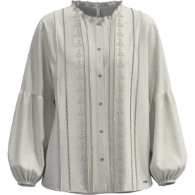 Риза с дълъг ръкав Pepe jeans Galena long sleeve shirt - Beige (Mousse) риза,с,дълъг,ръкав,дамски,ризи,pepe,jeans,galena,long,sleeve,shirt,beige,(mousse)