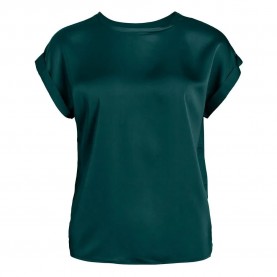 дамски,блузи,дамски,ризи,vila,ellette,short,sleeve,blouse,green,(ponderosa,pine)