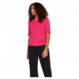 тениска,дамски,тениски,vila,shelley,short,sleeve,t,shirt,pink,yarrow,(pink)