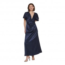 сако,дамски,поли,и,рокли,vila,sittas,short,sleeve,long,dress,blue,(navy,blazer)