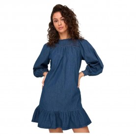 рокля,дамски,поли,и,рокли,only,alaia,long,sleeve,dress,blue,(medium,blue,denim)