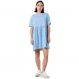 рокля,дамски,поли,и,рокли,noisy,may,kerry,short,sleeve,short,dress,cerulean,aop,flower,(blue)