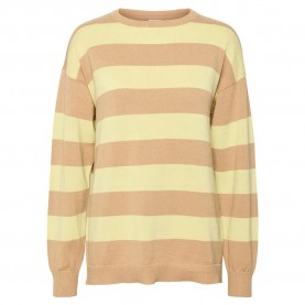 блуза,дамски,пуловери,дамски,плетени,дрехи,noisy,may,zoe,sweater,yellow,(nomad,stripes,pale,lime,yellow)