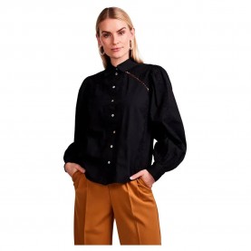 риза,с,дълъг,ръкав,дамски,блузи,дамски,ризи,yas,kenora,long,sleeve,shirt,black