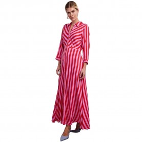 риза,с,дълъг,ръкав,дамски,поли,и,рокли,yas,savanna,long,sleeve,shirt,dress,red,pink