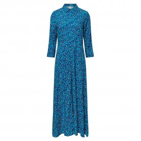 риза,с,дълъг,ръкав,дамски,поли,и,рокли,yas,savanna,long,sleeve,shirt,dress,blue