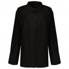 риза,с,дълъг,ръкав,дамски,блузи,дамски,ризи,vero,moda,magda,long,sleeve,shirt,black,(black)