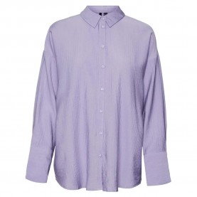 риза,с,дълъг,ръкав,дамски,блузи,дамски,ризи,vero,moda,magda,long,sleeve,shirt,blue,iris,(purple)