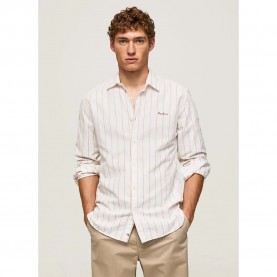 риза,с,дълъг,ръкав,мъжки,ризи,pepe,jeans,lynton,long,sleeve,shirt,beige