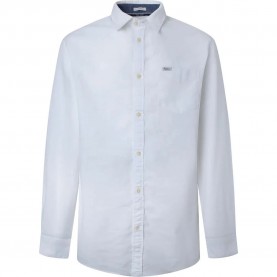 риза,с,дълъг,ръкав,мъжки,ризи,pepe,jeans,parker,long,sleeve,shirt,white