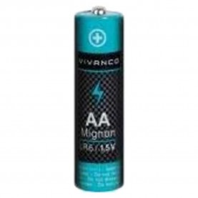 батерии,vivanco,aa,1.5v,alkaline,battery,8,units,clear,(black,blue)