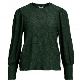 дамски,блузи,дамски,ризи,object,feodora,long,sleeve,blouse,duffel,bag,(green)