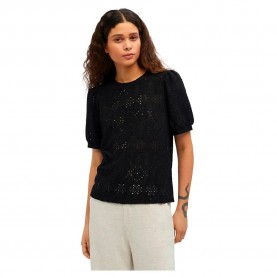 дамски,блузи,дамски,ризи,object,feodora,short,sleeve,blouse,black