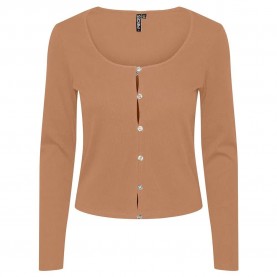 тениска,дамски,тениски,pieces,abiola,long,sleeve,t,shirt,orange,(indian,tan)