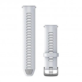 електро,garmin,forerunner,22,mm,silicone,strap,silver,(white,grey)