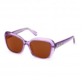 слънчеви,очила,слънчеви,очила,swarovski,sk0383,woman,sunglasses,shiny,violet,brown,mirror,(purple)