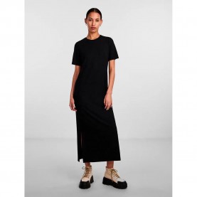 рокля,дамски,поли,и,рокли,pieces,kylie,short,sleeve,long,dress,black,(black)