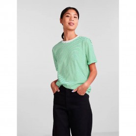 тениска,дамски,тениски,pieces,ria,fold,up,short,sleeve,t,shirt,green,(bright,white,stripes,absinth,green)
