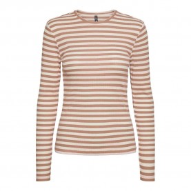 тениска,дамски,тениски,pieces,ruka,long,sleeve,t,shirt,silver,mink,stripes,cloud,dancer,(brown)
