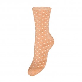 чорапи,дамски,чорапи,pieces,sebby,glitter,17094859,long,socks,beige,(natural,detail,small,dots,in,birch,col)